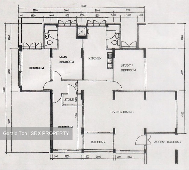 Blk 222 Ang Mo Kio Avenue 1 (Ang Mo Kio), HDB 5 Rooms #487460011